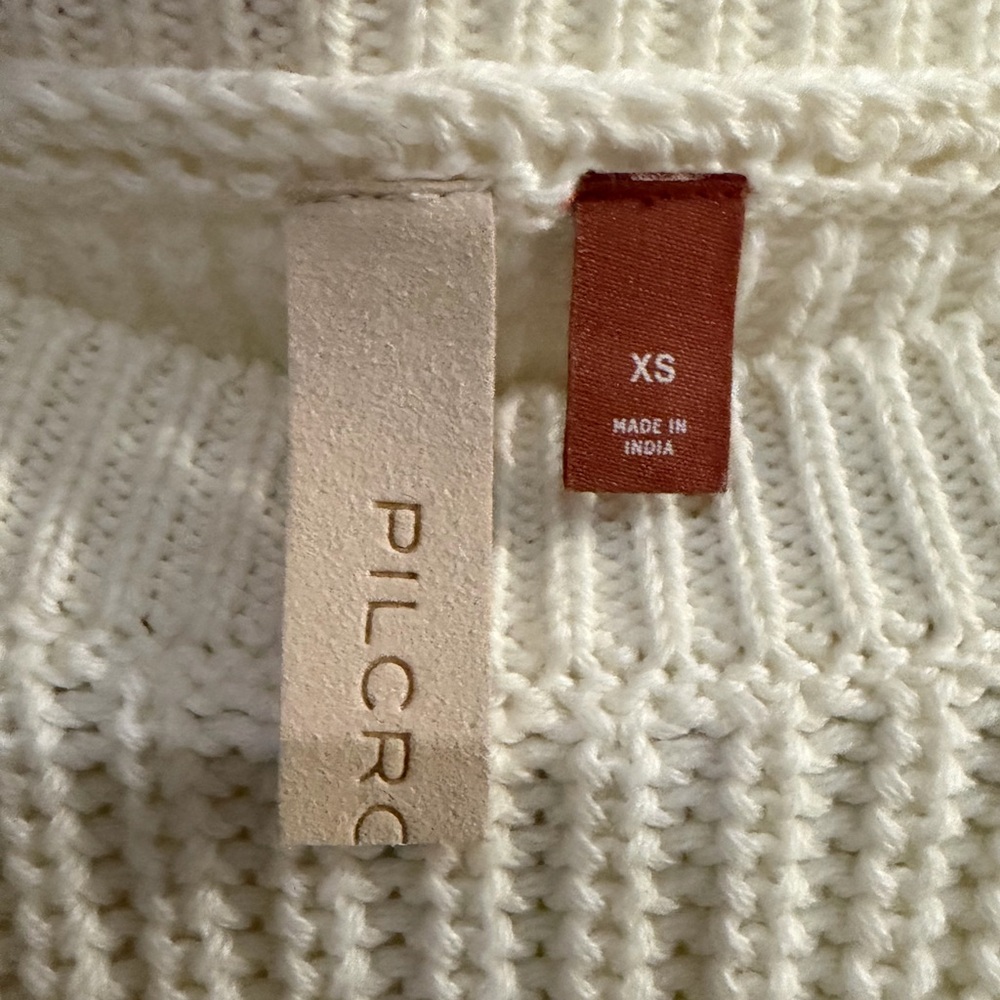 Pilcro Anthropologie Martine Peasant-Sleeve Sweater - #12 - Picture 8 of 9